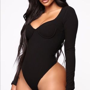 Cute Black Bodysuit